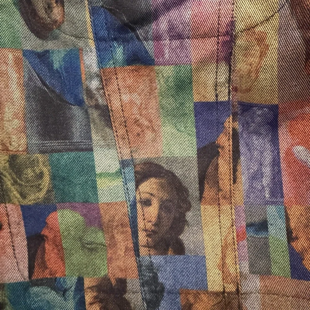 Vintage Randy Kemper Renaissance Art Denim Jacket Museum Core Maximalist 10 - Picture 7 of 16